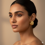 Pleated Texture Earings