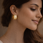 Pleated Texture Earings