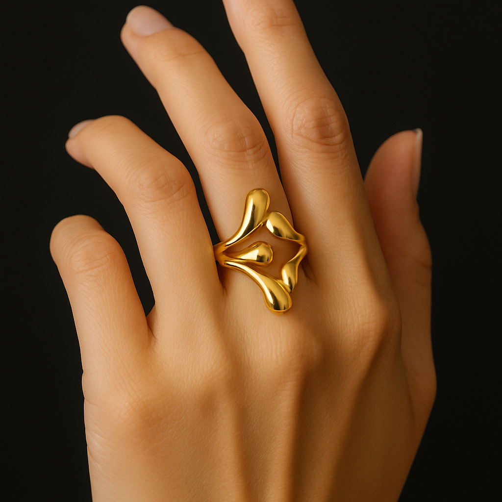 Celestral Drops Ring