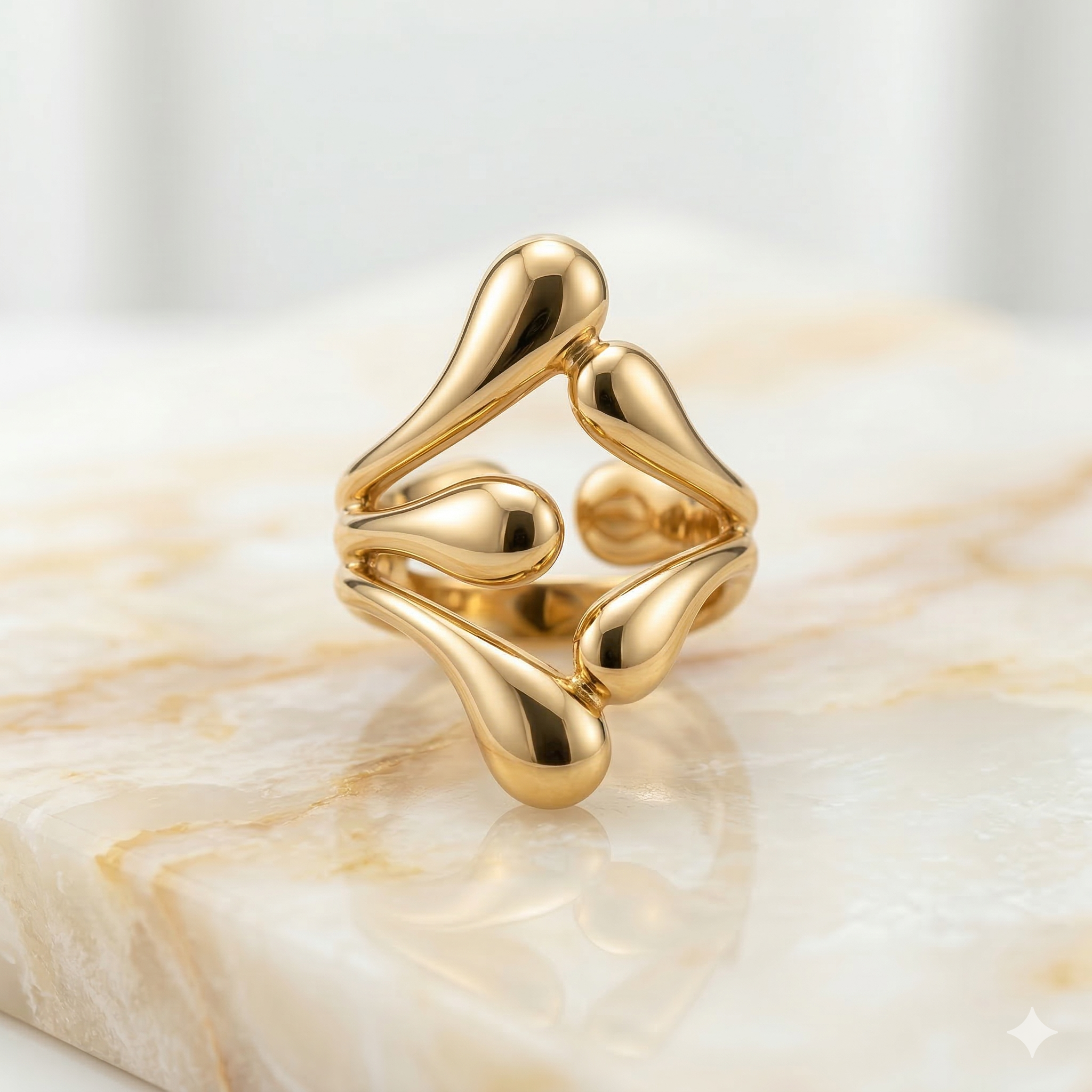 Celestral Drops Ring