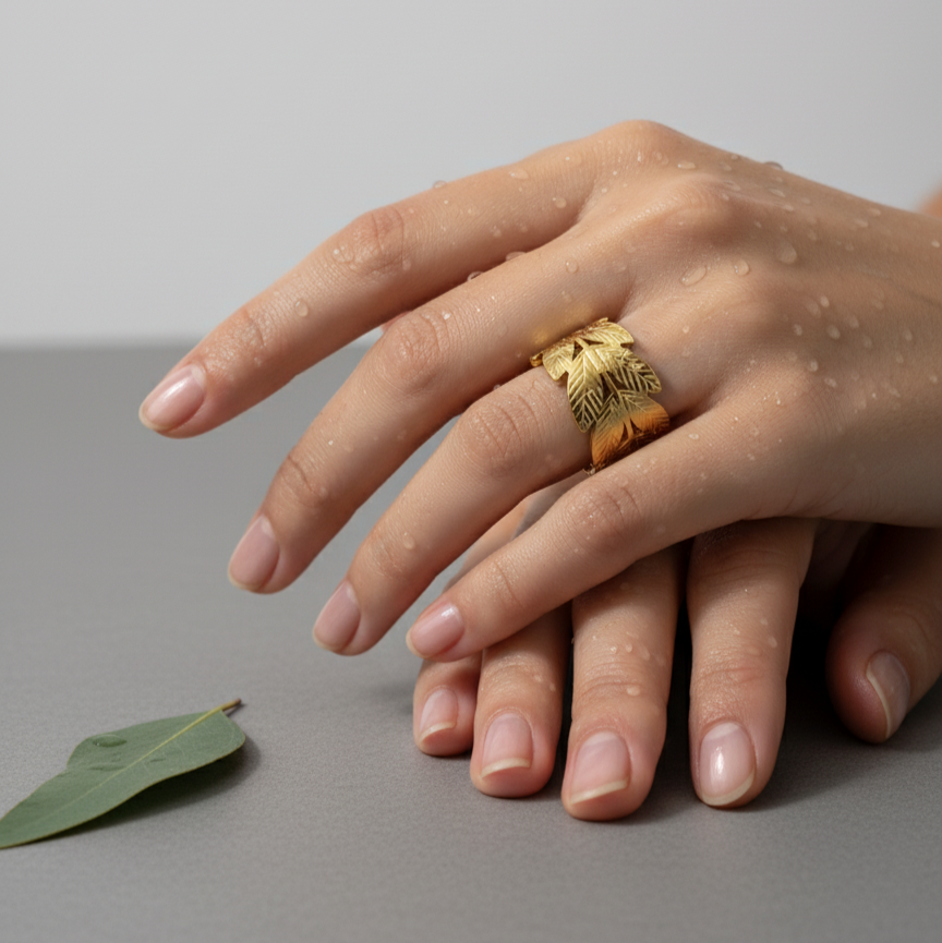 Leaf Branch Ring