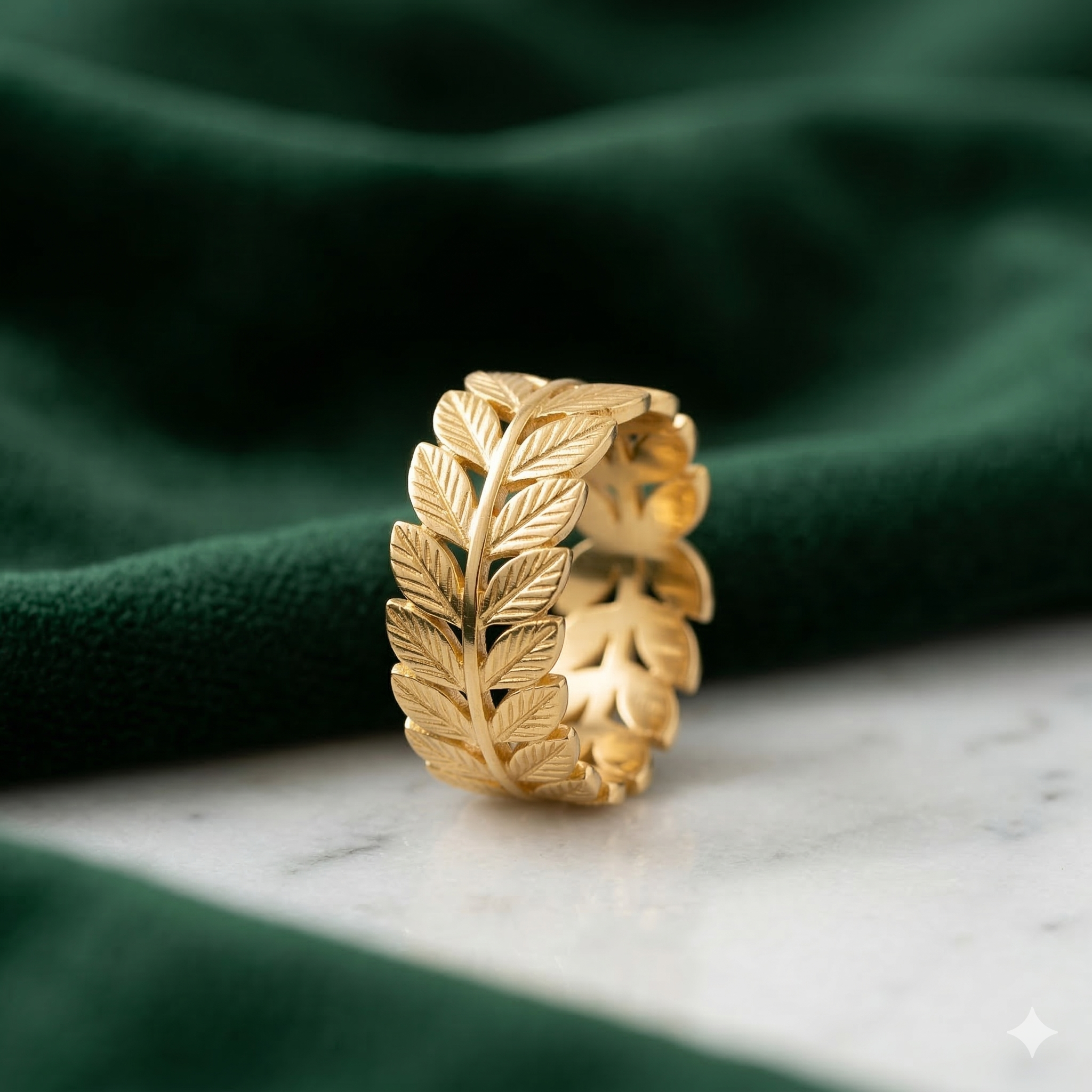 Leaf Branch Ring