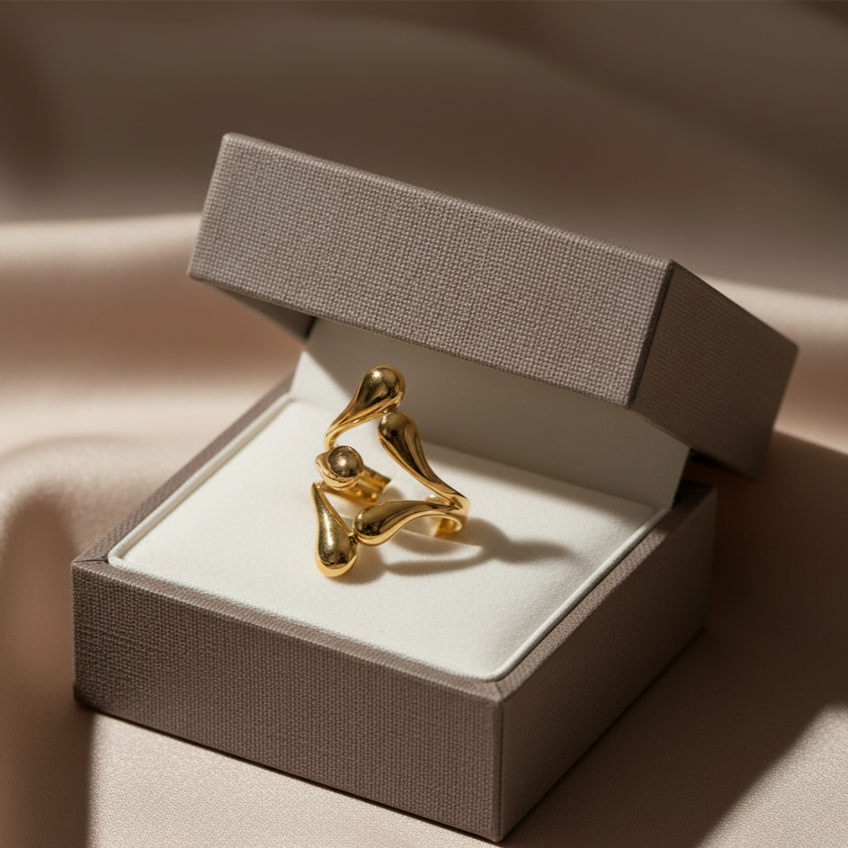 Celestral Drops Ring