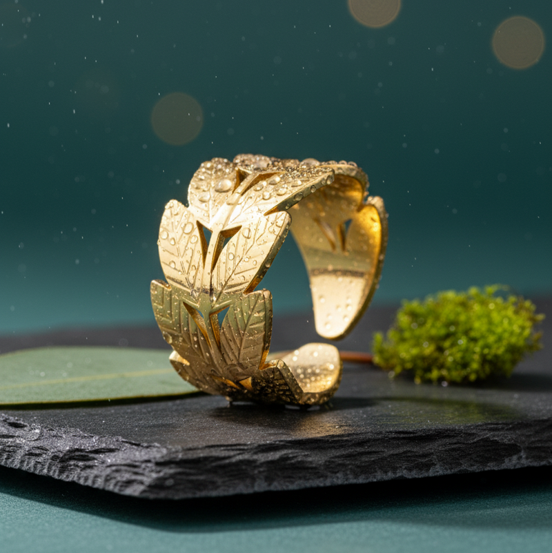 Leaf Branch Ring