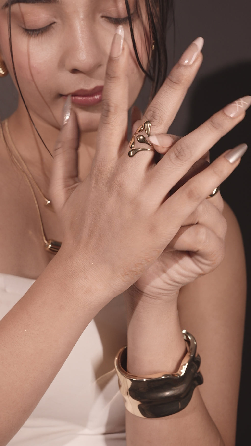 Celestral Drops Ring