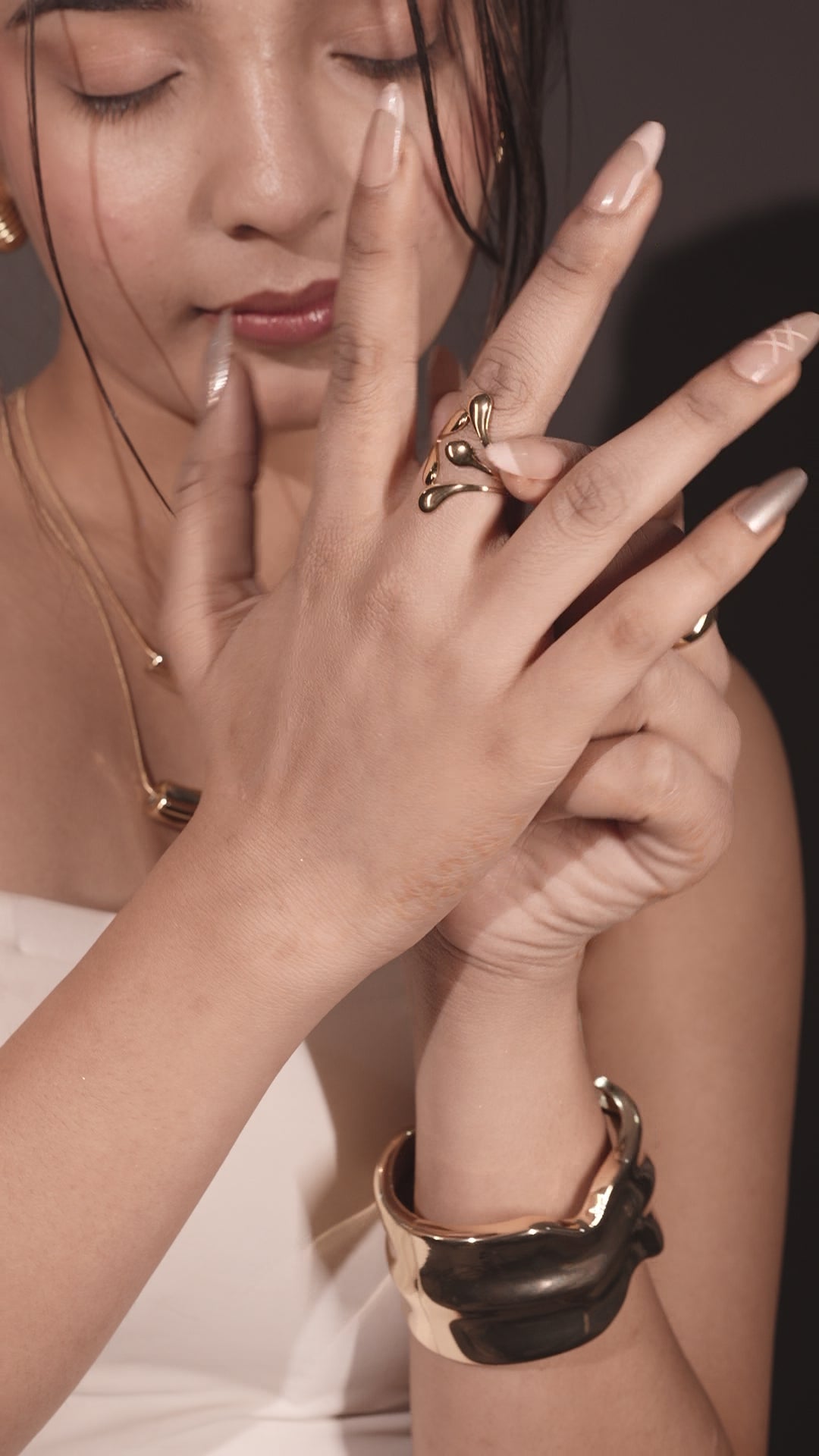 Celestral Drops Ring