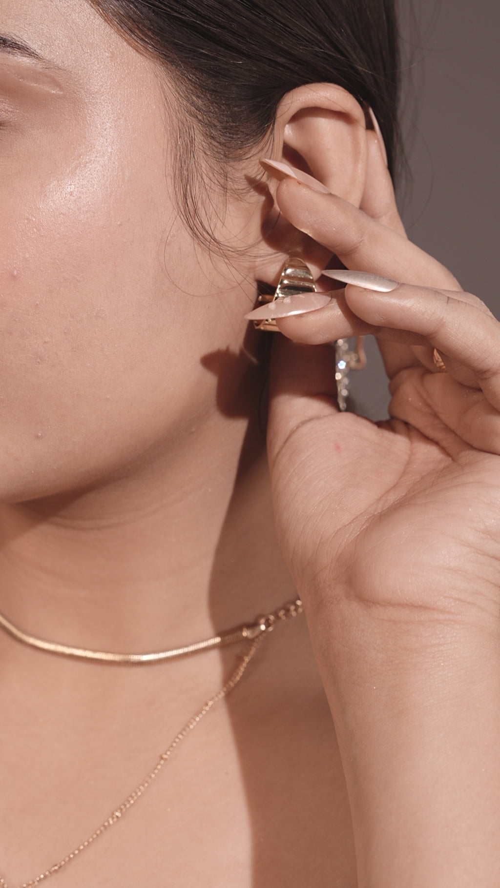 Pleated Texture Earings